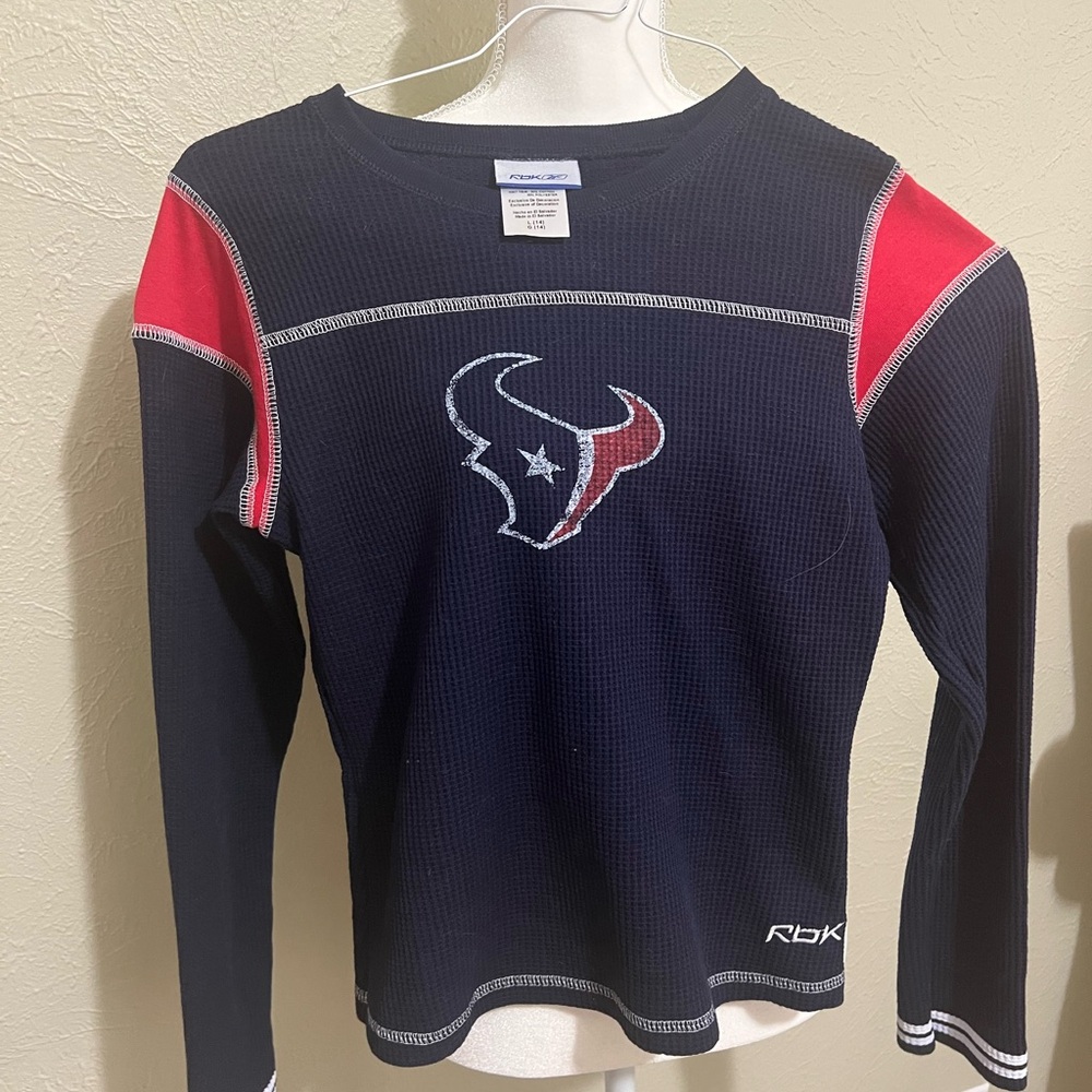 Houston Texans long sleeve shirt